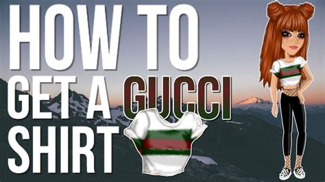 how to make a gucci shirt in msp! 